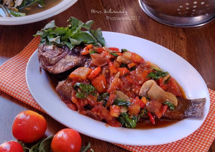 Resep IKan Nila Goreng Sambel Kemangi oleh Lis Achmady ...