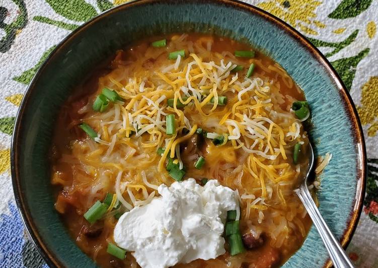 Recipe of Speedy Desi Vegetarian Chili