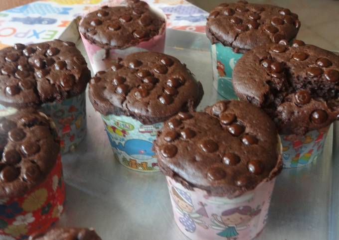 Muffin Coklat #PekanInspirasi foto resep utama