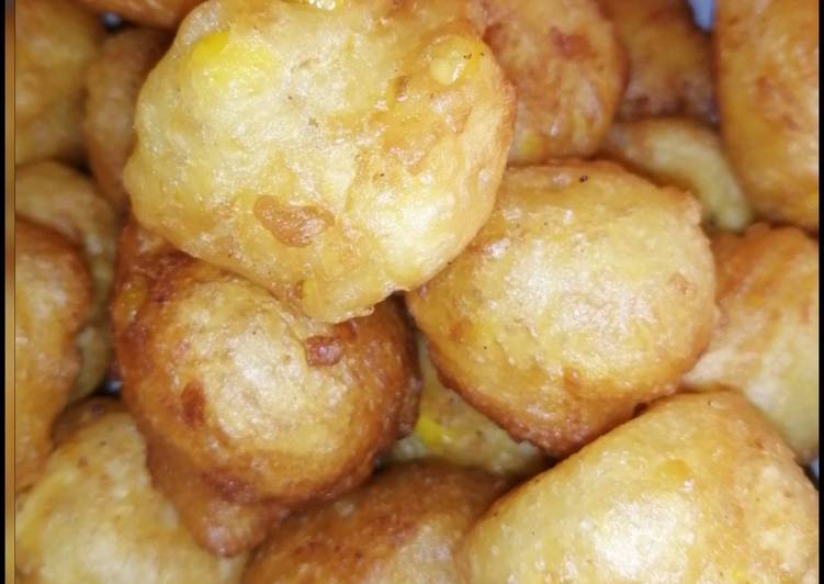 Recipe of Perfect Cream-style sweetcorn fritters