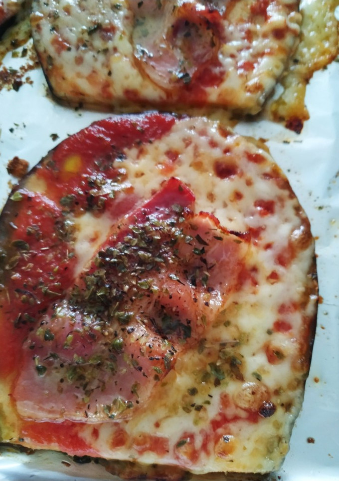 Una foto de Pizzas de Berenjenas