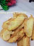Pisang goreng Thailand