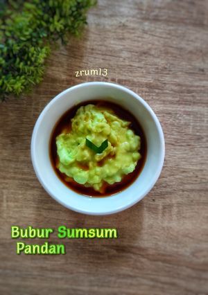 Foto resep Bubur sumsum pandan