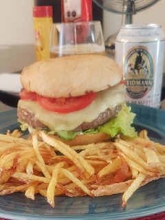 Una foto de Hamburguesa Casera