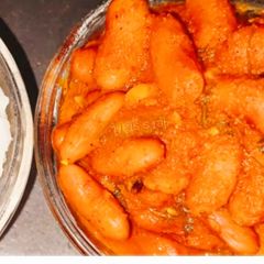 A picture of Rajma curry.