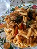 Mini penne rigate con pomodorini e finocchietto selvatico