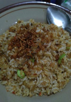 Foto resep Nasgor kilat pete ikan pindang