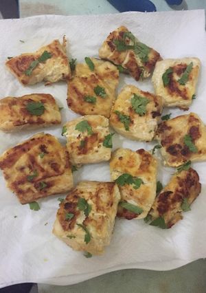 A picture of Grilled fish fillet.
