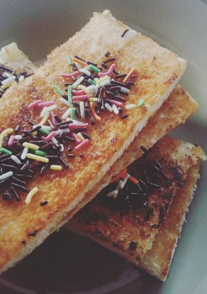 Foto resep Roti bakar sederhana