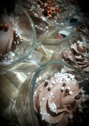 صورة لوصفة موس الشوكولاته 😋😋