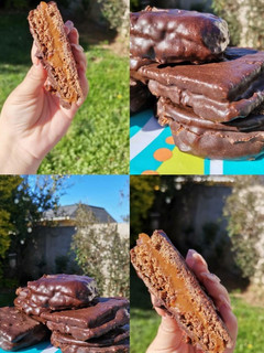 Una foto de Alfajores sin gluten