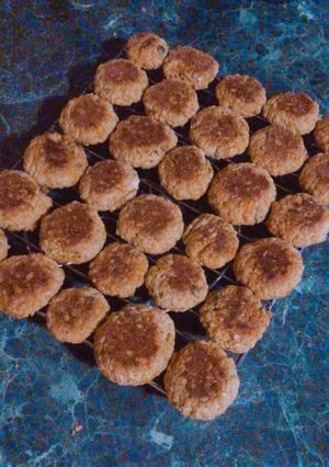 Una foto de Galletas de avena con zanahoria y semillas de zapallo