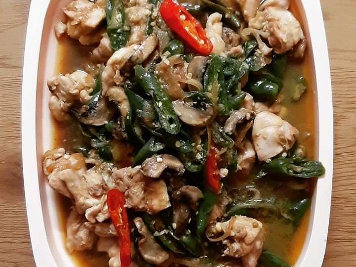 Cara Membuat Tumis Ayam Jamur - Gampang &amp;amp; Enak! Istimewa