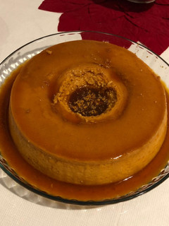Una foto de Flan con leche condensada