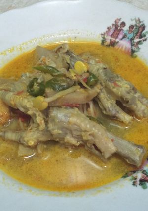 Foto resep Lodeh tewel & ceker