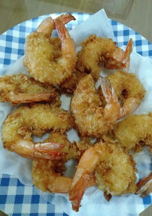 Foto resep Udang crispy.