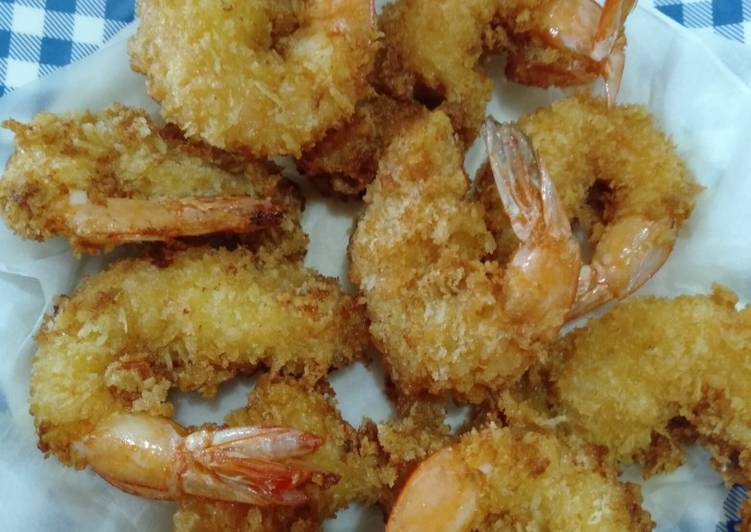 Udang crispy.