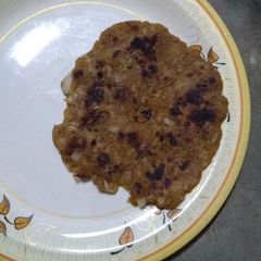 A picture of Crispy aaloo  paratha.