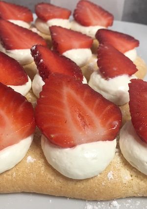 Une photo de Charlotte aux fraises revisitée