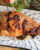 Cá hồi nướng teriyaki