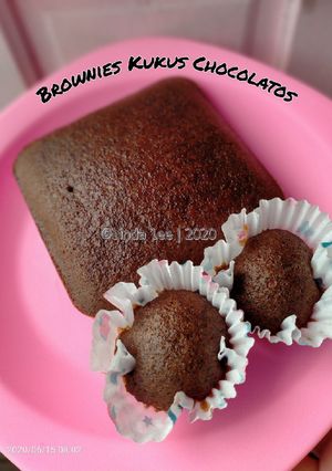 Foto resep Brownies Kukus Rasa Panggang simple Serba 4 Bahan