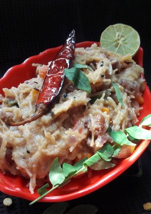 A picture of Semolina-Vermicelli Upma.