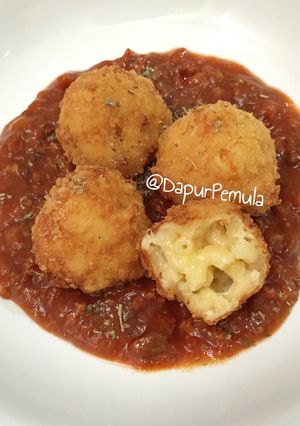 Foto resep Fried Mac and Cheese Balls