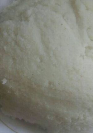 A picture of White flour Ugali.