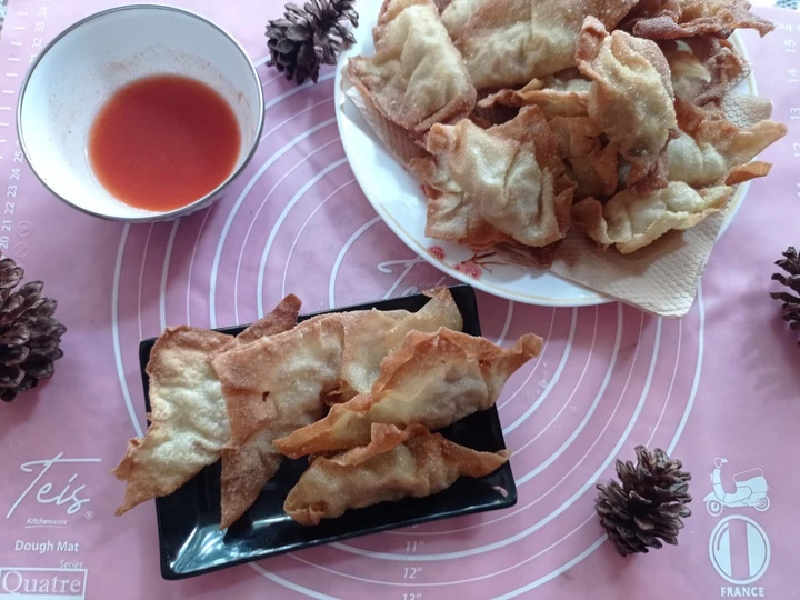 Langkah Gampang Membuat Resep  Pangsit Goreng ala Mie Gacoan yang Lezat, Bisa Manjain Lidah
