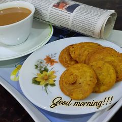 A picture of Layered puri.