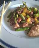 Cerdo en salsa Satay