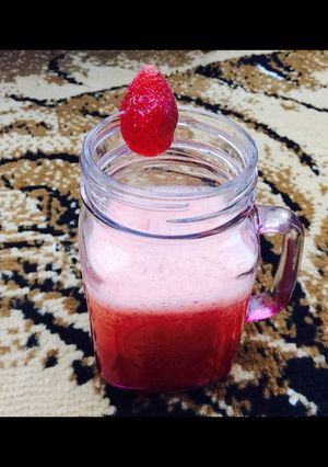 Foto resep Jus strawbery sederhana dan simpel