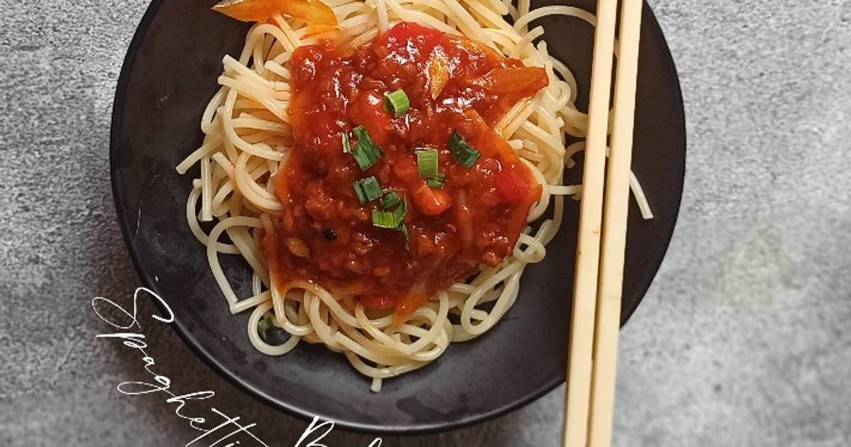 Resep Spaghetti Bolognese oleh mamamey Cookpad