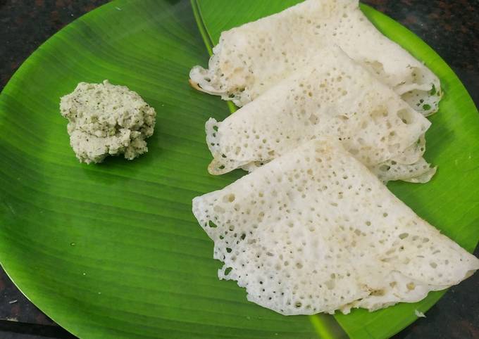 Steps to Prepare Homemade Neer dosa