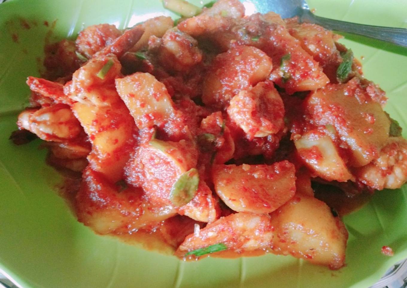 Resep Udang kentang rica2 yang Enak