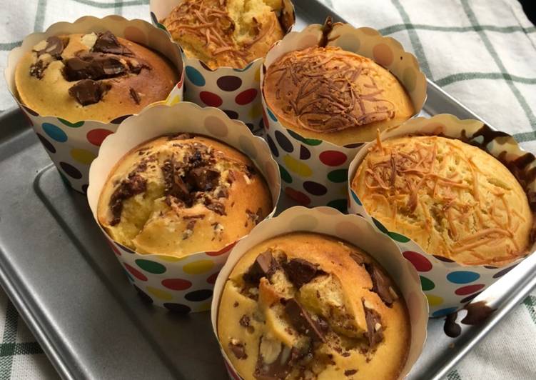 Muffin coklat dan keju 🧁👩🏻‍🍳😋
