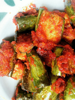 Foto resep Balado terong tempe