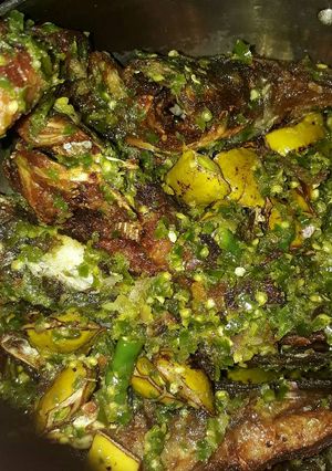 Foto resep Lele sambalado ijo with pete