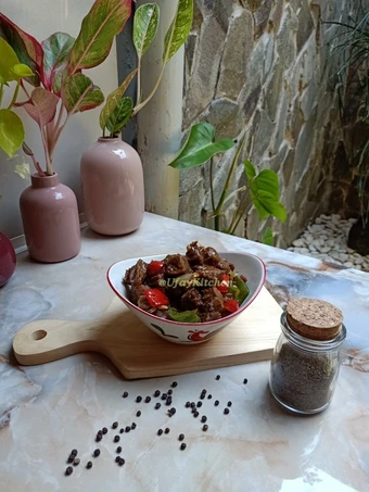 Langkah Mudah untuk Menyiapkan Resep 014. Sapi Lada Hitam yang Enak Banget