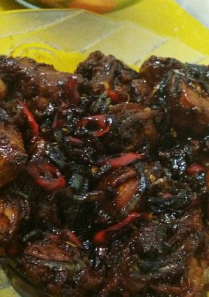 Foto resep Ayam goreng kecap pedas manis(rasa seperti ayam bakar kecap)😘😘