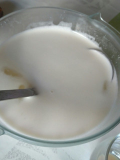 Una foto de Gazpacho blanco de almendras