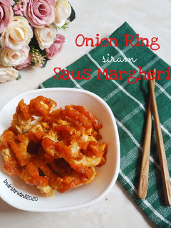 Foto resep Onion Ring Siram Saus Margherita