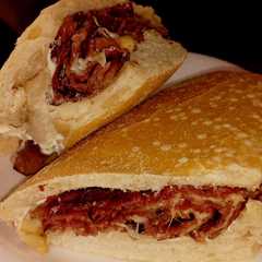 Una foto de Sándwich de Pastrami