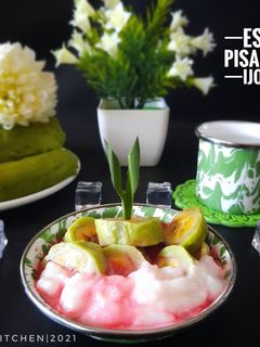 Foto resep Es Pisang Ijo