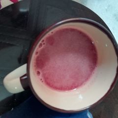 Strawberry Orange juice A picture of Strawberry Orange juice.
