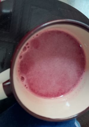 A picture of Strawberry Orange juice.