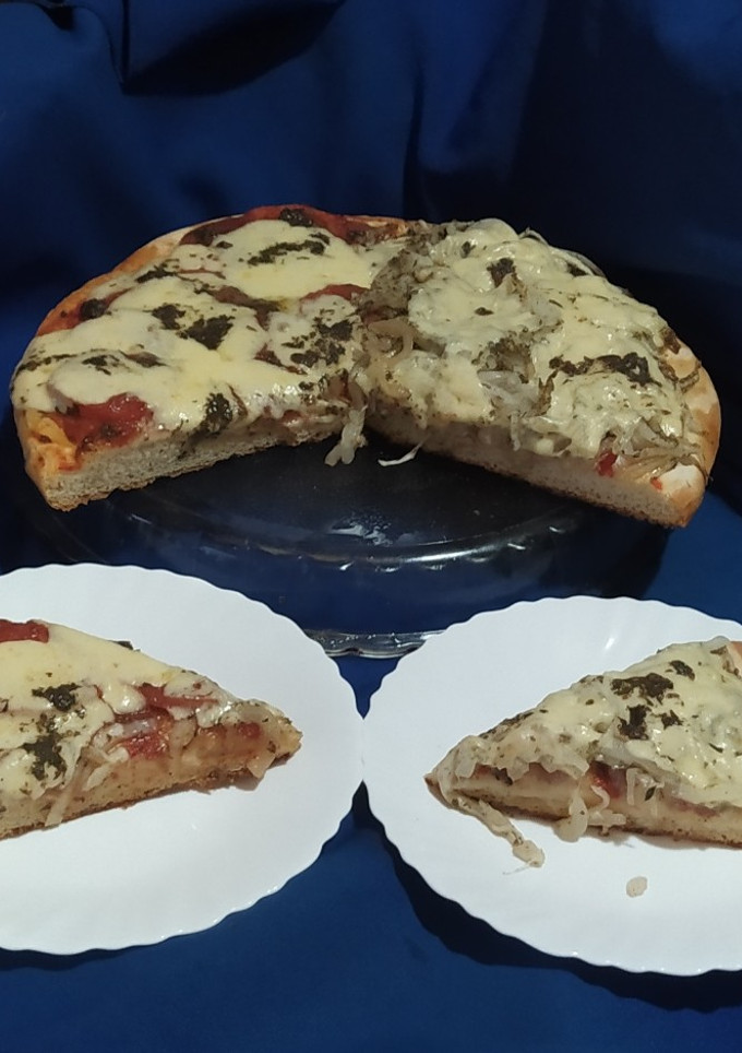 Una foto de Pizza Con Masa Madre Casera