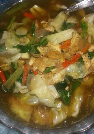 Foto resep Ayam kuah sayur