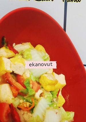 Foto resep Tumis Sawi Tahu