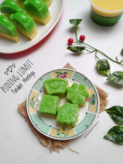 Foto resep Puding Lumut Pandan Mentega